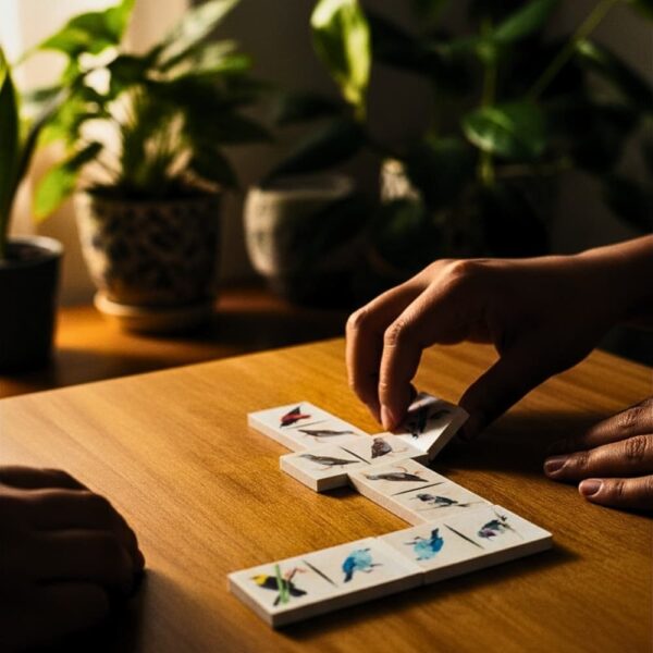 Domino pajarero, La Tingua Bogotana — imagen de referencia