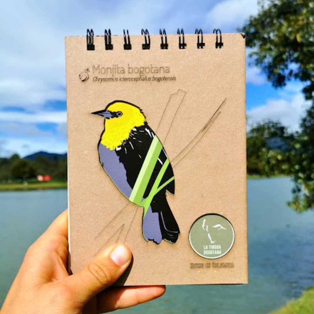 Libreta ilustrada de monjita bogotana - La Tingua Bogotana - Imagen de referencia